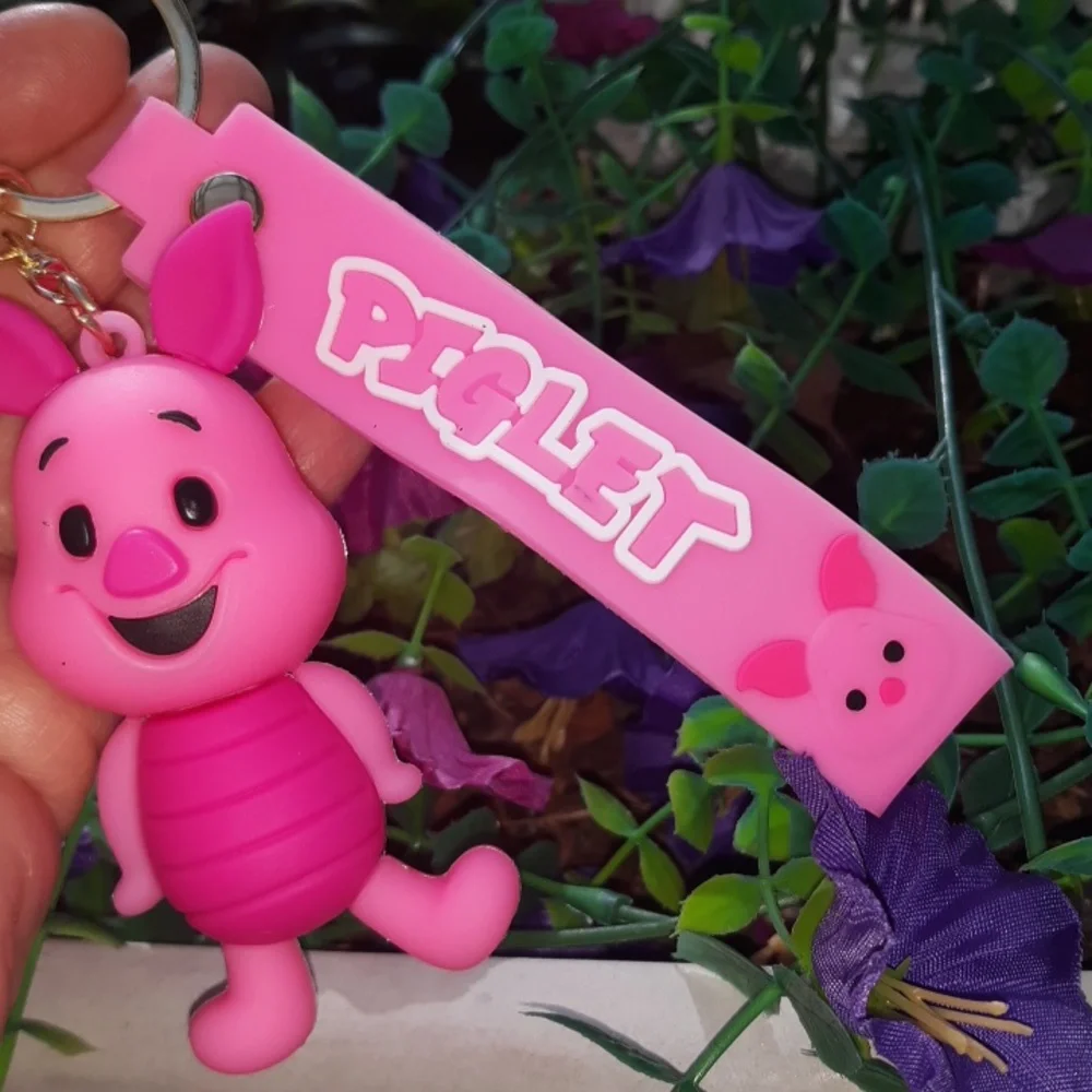 🆕LAST 1🎉DISNEY'S OFFICIALLY LICENCED PIGLET 3D KEYCHAIN